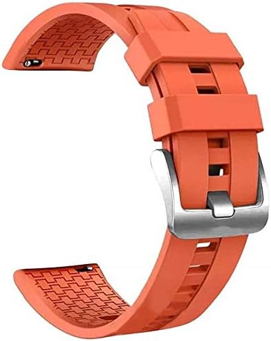 Replacement Sports Silicone Watch Band Wrist Strap For Huawei Watch GT2 46mm -Orange price in Saudi Arabia | Amazon Saudi Arabia | kanbkam