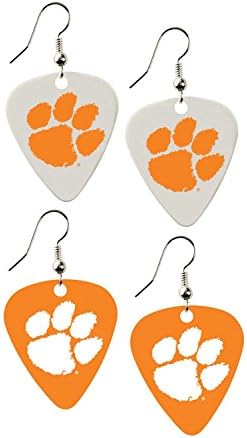 College Guitar CGPW2-CL Game Day Pick Wear Home and Away Ear Ring Pack