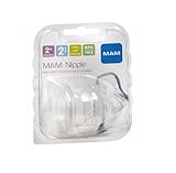 MAM Medium Flow Nipple, 2+ Months - 6 Pack