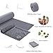 LEVOIT Yoga Mat Towel, Hot Yoga Non-Slip Microfiber Mat Towel, Hand Towel, 2 in 1 Set, Super Soft Sweat Absorbent Fast Dry, Ideal for Pilates, Bikram, Sports, Workout & More