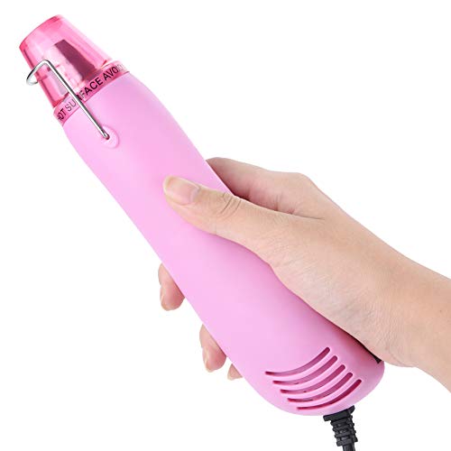 Mini Heat Gun - Dewin Portable Hot Air Gun, for DIY Embossing, Shrinking, Wrapping, Clay DIY Electrical Heat Tool, 2 Colors