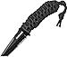Schrade SCHF46TAS Full Tang Fixed Blade Neck Knife with Partially Serrated Tanto Blade