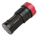 GiareBeam Waterproof Flashlight 10x Cree XML T6 LED 10000 Lumen 3 Mode Flashlight Torch for Hiking, Camping, Hunting and Other Indoor or Outdoor