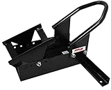 Extreme Max 5001.5010 Standard Motorcycle Wheel Chock - Black