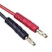2-Pack HobbyPark EC3 Connector Male to 4mm 4.0 Bullet Banana Plugs Adapter Lead 14AWG Silicone Wire Cable 11.8