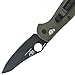 Benchmade - Griptilian 555HG, Plain Sheepsfoot, Olive Glass-Filled Nylon Handle, Coated Finish