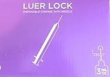 Package of 20 sterile 3mL 23g x 1in