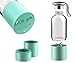 I-MU Portable Mixer, Electric Juicer, Fast Juicer, Portable Squeezer, Blenders, 380ML Cup, 3000mAh Li-ion battery with USB Charger (2Pcs Share the cup)
