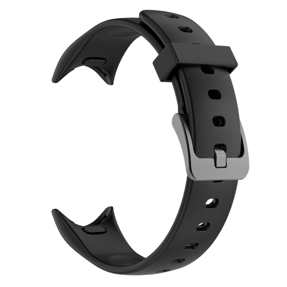 Photo 1 of FITVII Silicone Watch Band Compatible Ole Fitness Tracker, Quick Release Soft Rubber Replacement Adjustable Strap Ole 1.6'' Smart Watch