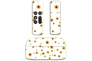 MightySkins Skin Compatible with Apple TV 4th Gen (2015) wrap Cover Sticker Skins Sunflower Shower