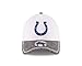 New Era NFL Indianapolis Colts 2016 Training Camp Team Color 39THIRTY Stretch Fit Cap, Medium/Large, White/Gray Heather