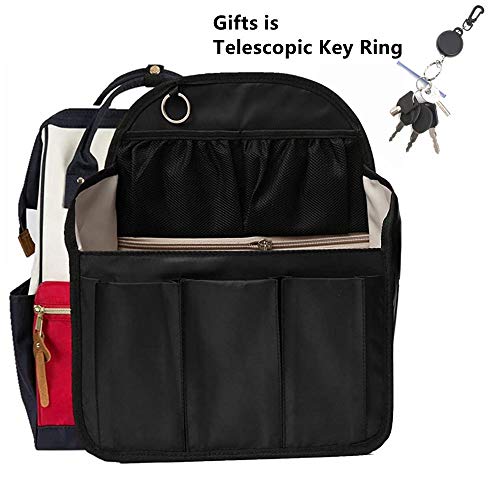 Nylon Rucksack Organizer Insert, Backpack Organizer Insert, Women or