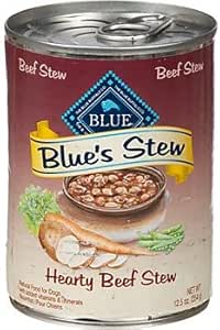 blue dog food beef