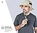 Tough Headwear Fishing Hat for Men & Women - Boonie Hat - Mens Beach Hat, Camping Hat, Gardening Hat, Outdoor Hat, Floppy Hat Light Khaki