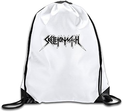 Classic Customized Design Skeletonwitch The Apothic Gloom Band Drawstring Tote Shoulders Backpack Drawstring Hiking Backpack