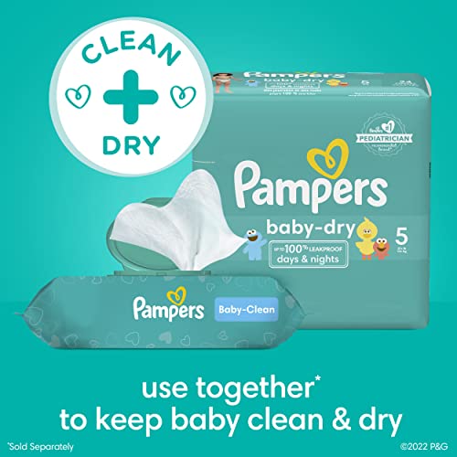 Pampers Baby Clean Wipes, Baby Fresh Scented - 72 Count