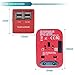 Travel Adapter with 4 USB (SandRed) - All-in-One European Power Adapter - for UK US China & 150+ Countries - Smart Charging Electrical Adapters for Travel - Type C Type A Type G Type I by Sublimeware