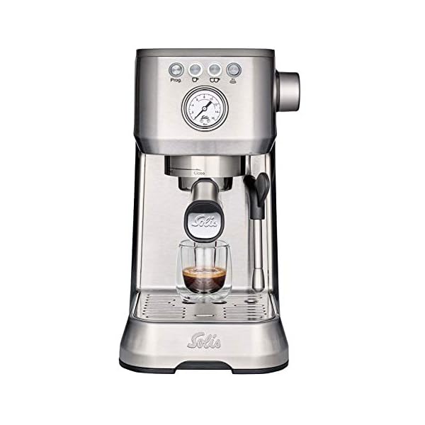 Solis Espressomaschine Barista Perfetta Plus 1170 - Siebträgermaschine - Manometer - Dampf-/Heißwasserdüse…