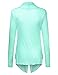 JJ Perfection Women's Thin Lightweight Open Front Long Sleeve Cardigan