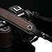 Gariz Genuine Leather XS-CHLSNBR2 Camera Neck Strap for Mirrorless Cameras - Sony, Leica, Fuji, Olympus, Panasonic, Ricoh, Samsung, Sigma, Nikon, Canon - Brown