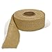 BURLAP RIBBON - NATURAL, 1.5 INCH X 10 YARDS