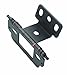 Amerock | Cabinet Hinge | 3/4 inch (19 mm) Door Thickness Hinge | Oil Rubbed Bronze | 1 Pack | Non Self-Closing Hinge | Partial Wrap Hinge | Cabinet Door Hinge