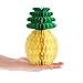 WILLBOND 12 Pack Pineapple Honeycomb Centerpieces Tissue Paper Pineapple 8 Inch Party Supplies Table Hanging Decoration Hawaiian Luau Party Birthday Wedding Home Favor (8 Inch, 12 Packs)