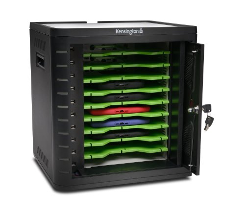 Kensington Charge and Sync Cabinet for 7-Inch to 10-Inch Tablets, iPad Air, iPad 4/3/2 and Galaxy Tab 3 (K67862AM)
