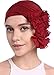 YI HENG MEI Women's Elegant Strench Chiffon Pleated Flower Hair Bands Headband Turban Cap