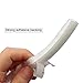 TORRAMI Fuzzy Brush Seal Weatherstripping for Window and Door 11/32 inch x 11/32 inch x 16 ft, Self-Adhesive Felt Insulation Sealing Strip Wind Dust Draft Insect Proof, White