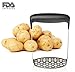 Potato Masher + Vegetable Peeler kitchen set. Heavy duty Stainless steel & Ergonomic long handle.