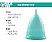 Pixie Menstrual Cup - Includes Ebook Guide, Cleaning Wipes, Lube, & Storage Bag - Number 1 for Most Active Reusable Period Cup - Tampon and Pad Alternative - Buy One We Give One (2X - Small)