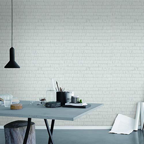 ANRO 3D Tile Wallpaper Wall Home Decor Fire Retardant 57 Square Feet Realistic Wall Murals Room Home Decoration 20.8" x 393.7" Bed Rooms, Living Rooms, Kid's Rooms, Study and TV Background DIY