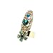DDLBiz Luxury Fashion Crystal Rhinestone Nail Ring Charm Party Wedding Fingernail Rings