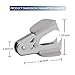 MROCO Staple Removers Staple Puller Staple Remover Tool Multicolored Staple Removers Office Staple Remover Stick Extra Wide Steel Jaws Style Remover for Staple Black Blue Gray 6 Pack