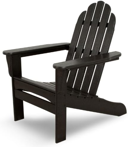 Ivy Terrace IVA15BL Classics Adirondack Chair, Black