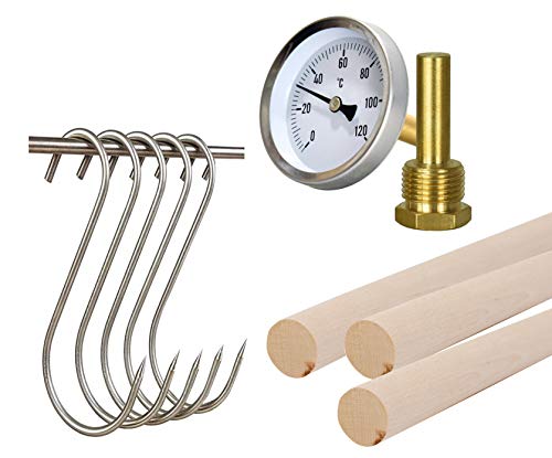 Firend Räucherofen/Räucherkammer aus Cortenstahl Premium + Zubehör – Bild 7