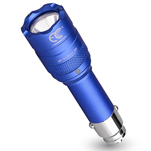 MCCC 250 Lumens Small LED Rechargeable Car Emergency Flashlight for 12