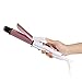 VAV 2 in 1 Hair Straightening & Curling Flat Iron fast heating Ceramic barrel wand Dual Voltage Auto Shut Off
