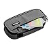 ROYLIVE Pencil Case multi-slot pens cases, Big Larger Capacity Pencil Bag Holder Pen Pouch Student Stationery Makeup Organizer, Dual Zipper | Handy College Middle School & Office Supplies - Grey