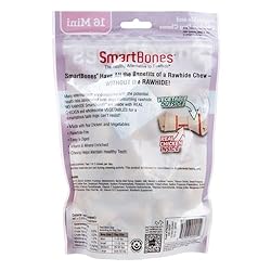 SmartBones Chicken Dog Chew, Mini, 16 pieces/pack