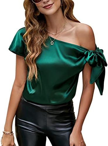 dressy satin tops