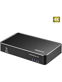 HDMI Switch Splitter, NOVETE 4K X 2K HDMI Splitter 1 Input 2 Outputs Signal Splitter with Full 4K HD Supported for HDTV, Blue-ray, Xbox, PC & More