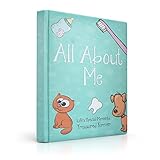 Baby Memory Book, Journal, Scrapbook & Photo Album for Boys & Girls by Moonglade Memories for the First Five Years. Perfect to Record those Special Milestones!