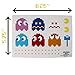 Paladone Pac-Man Vinyl Decals - Reusable Vinyl Stickers - 4 Sheets