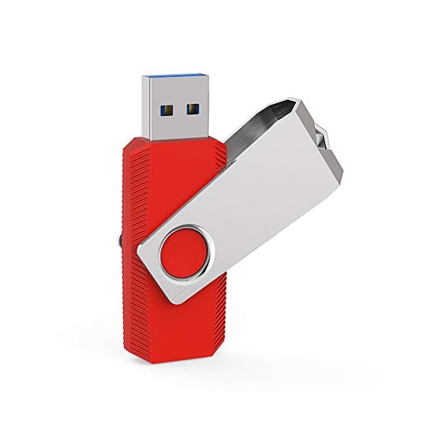 Aiibe 3 Stück 64 GB USB Flash Drive 3.0 Thumb Drive Jump Drives USB Memory Stick 64GB Swivel Design Datenspeicherung… – Bild 3