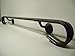 Kenosha Iron 2 ft Wrought Iron Handrail Hand Rail Railing Wall Mounted 1 or 2 Steps