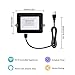 LOHAS RGB Floodlight 10W, Smart Control, Waterproof(IP65), Small LED Flood Light(100W Equivalent), 8 Modes, Color Changing Indoor/Outdoor Security Lights Spotlight, Wi-Fi LED Stage Party Lighting