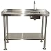 RITE-HITE Stainless-Steel Fillet Cleaning Table – Made in The USA, Heavy Duty Fillet Table to Handle All Your Cleaning Needsthumb 4