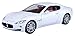 Motormax Die-Cast Collection 1:18 Maserati Gran Turismo, White (Color May Vary)